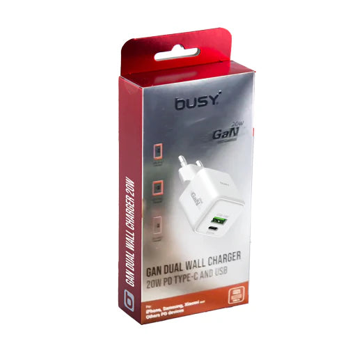 Busy Mbushes Gan per Prize Type-C / USB 20W