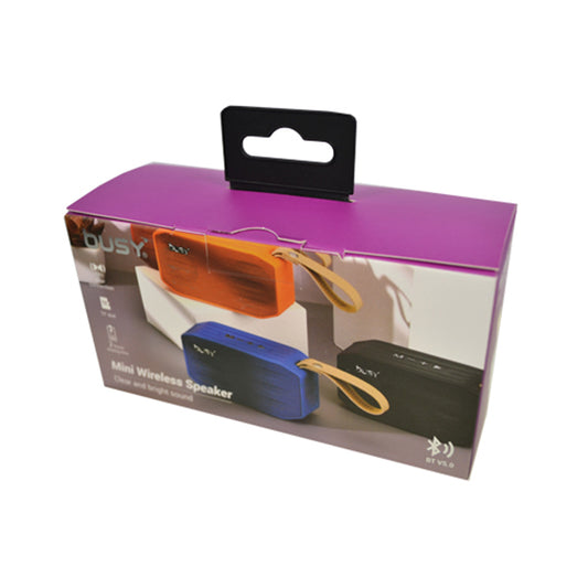 Altoparlant me Bluetooth Mini Busy