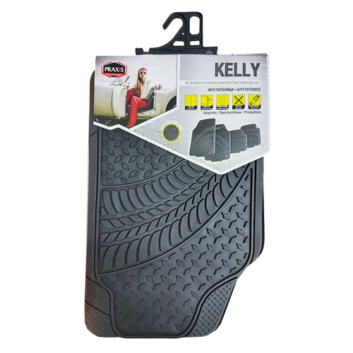 Kelly car rubber mats