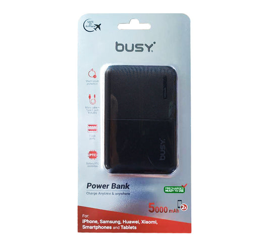 Power Bank 5000 mAh Busy