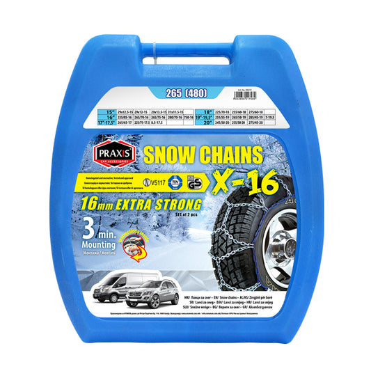 Praxis Jeep 4WD Chain 265-480