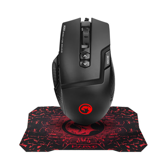 Set - Mouse + Mousepad (2N1) MARVO M355+G1