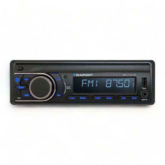 Car Radio with Integrated Microphone Bluetooth, USB, SD and AUX BLAUPUNKT BPA1121BT