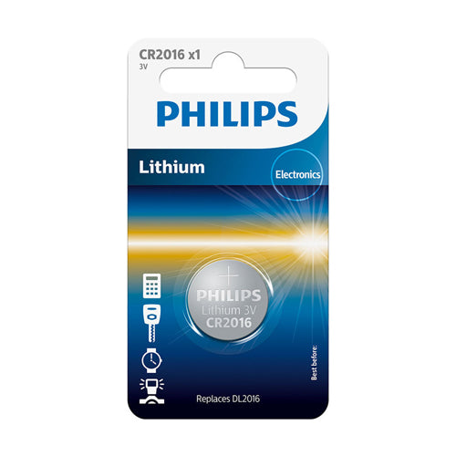 Philips Battery CR2016 mini lithium