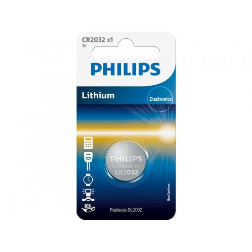 Philips Bateria CR2032 Mini Litium
