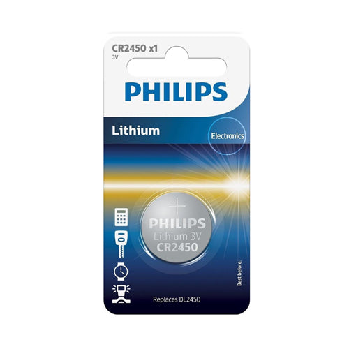 Philips Bateri CR2450 Mini litium