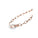 Storm CRYSTA LOOP NECKLACE ROSE GOLD