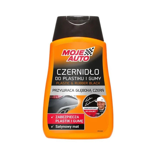Mirembajtës i gomës dhe plastikës së zezë MA, 250 ml