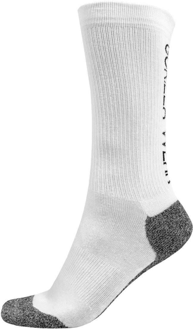 Performance Crew Socks - White 