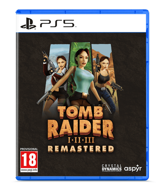 Tomb Raider - I-II-III Remastered Disk Version PS5