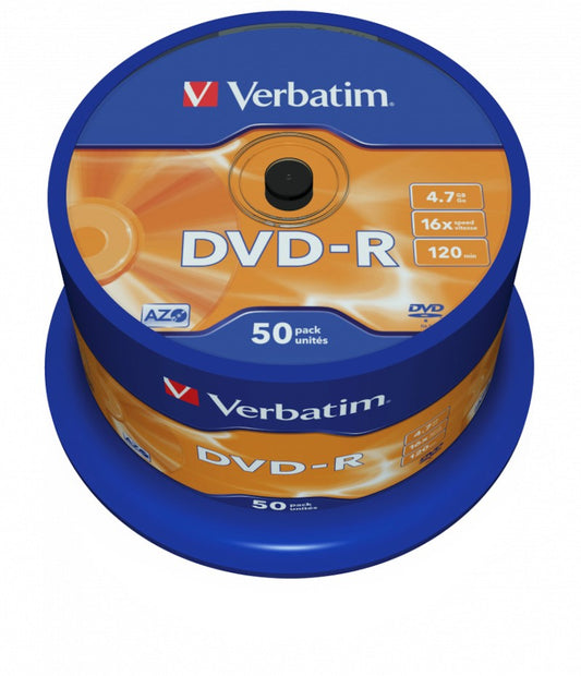 Verbatim Dvd-R 4.7Gb 16X 1/50