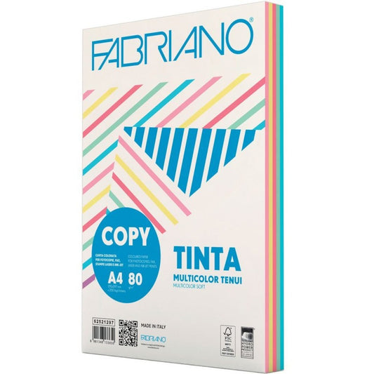 Fabriano Mix Color A4 80Gr Tenui
