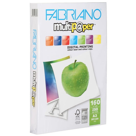 Fabriano Multi 160Gr A3 Bianco 250F