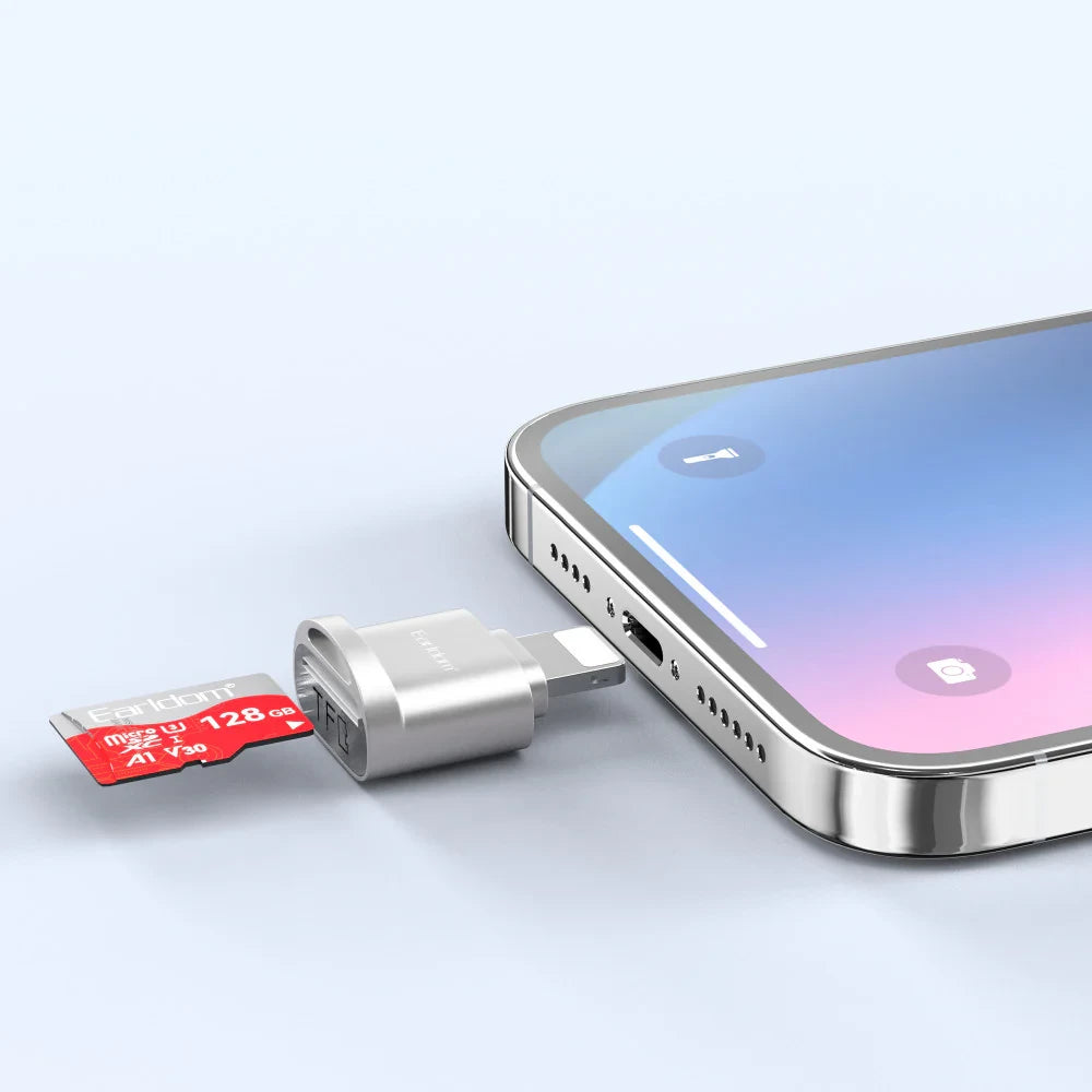 Mini SD Card Lexues per Lighting C Earldom OT-94L