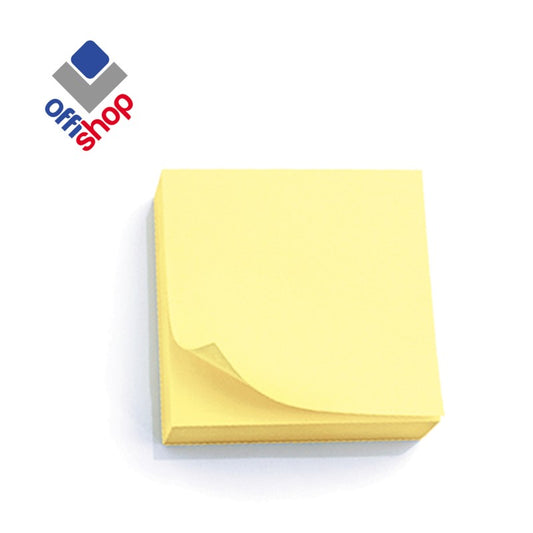 Osh Postit 75X75 100F Verdhe Qelet 1/12 Of012