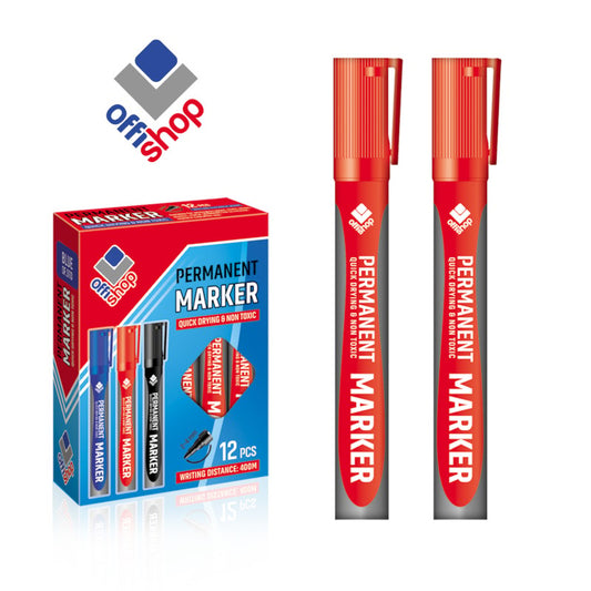 Osh Permanent Marker Red Of094