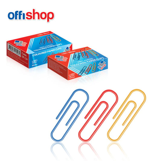 Osh Paper Clips Me Ngjyra 28Mm 1/10 Of004