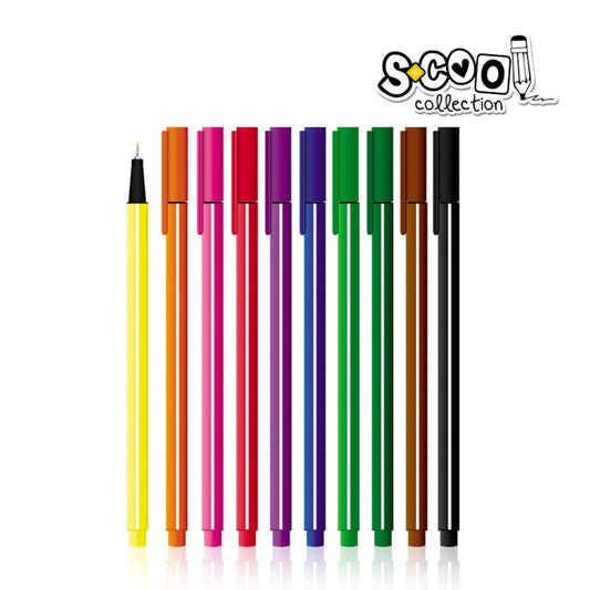 Osh Fllamaster Fineliner 0.4Mm 1/10 Sc327