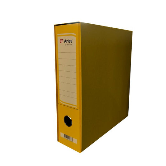 Aries Registrator Me Kuti A4/80 Premium Verdhe