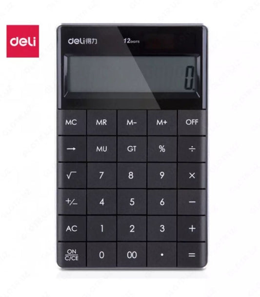 Deli Kalkulator 1589P Modern 12Digit 1/10