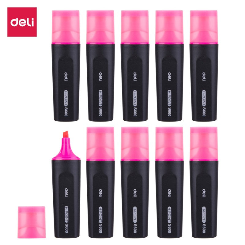 Deli Highlighter Pink S600 1/10