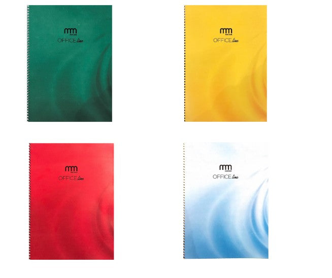 Mar-Mar Spiral Notebook 90 Sheets A4 Li