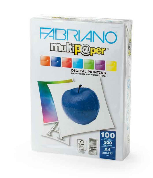 Fabriano Multi 100Gr A4 Bianco 500F