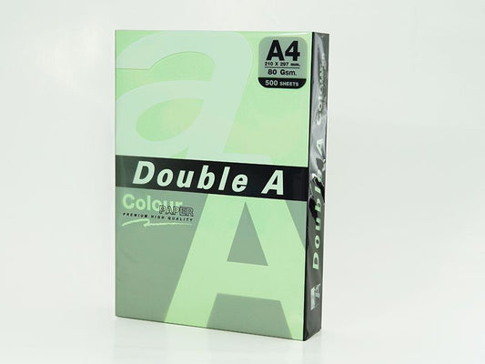 Double A Leter Me Ngjyre A4 80Gr Emerald 100Fl