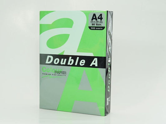 Double A Leter Me Ngjyre A4 80Gr Parrot 25Fl