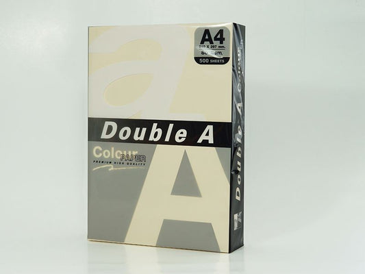 Double A Leter Me Ngjyre A4 80Gr Ivory 25Fl