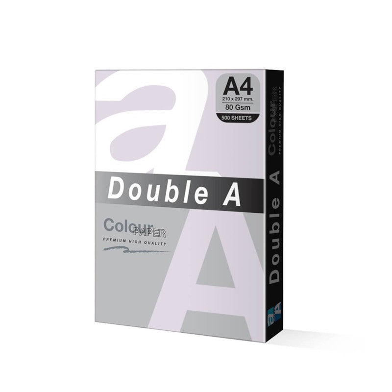Double A Leter Me Ngjyre A4 80Gr Lavender 500Fl