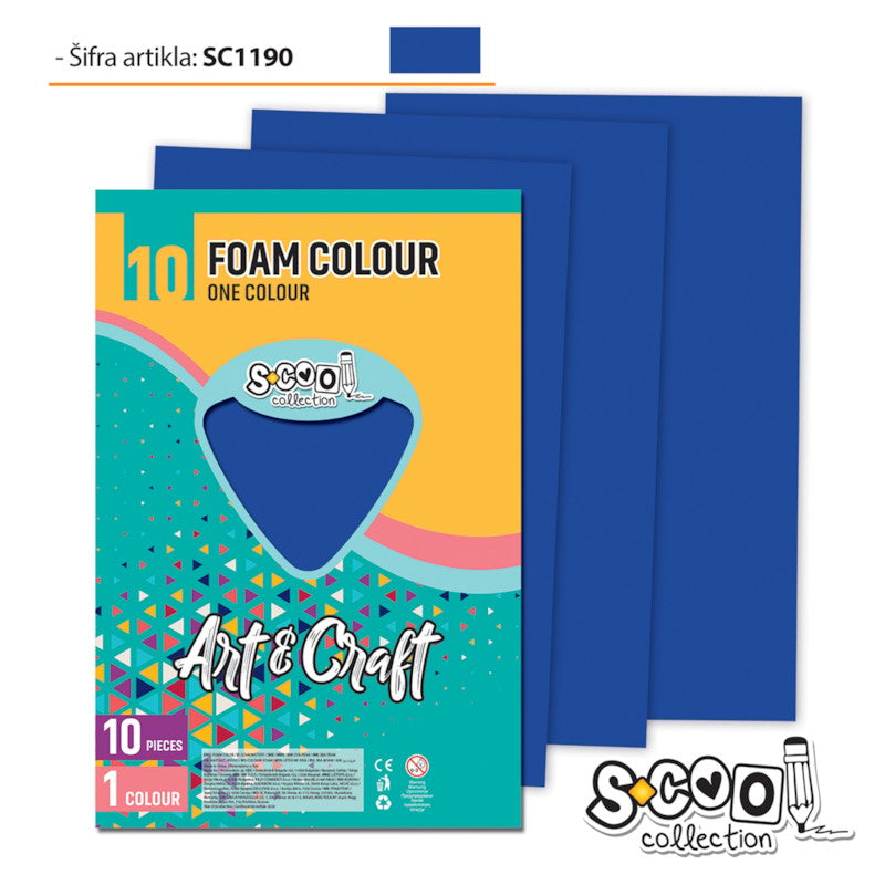 Osh Decorative Paper Blue 20X30Cm 1/10 Sc1190