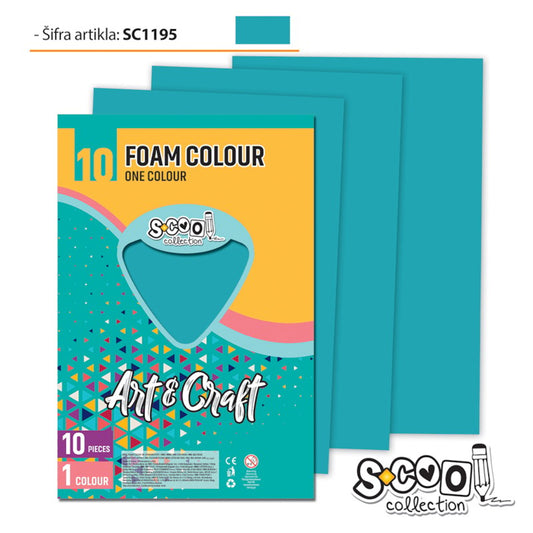 Osh Decorative Paper Light Blue 20X30Cm 1/10 Sc1195