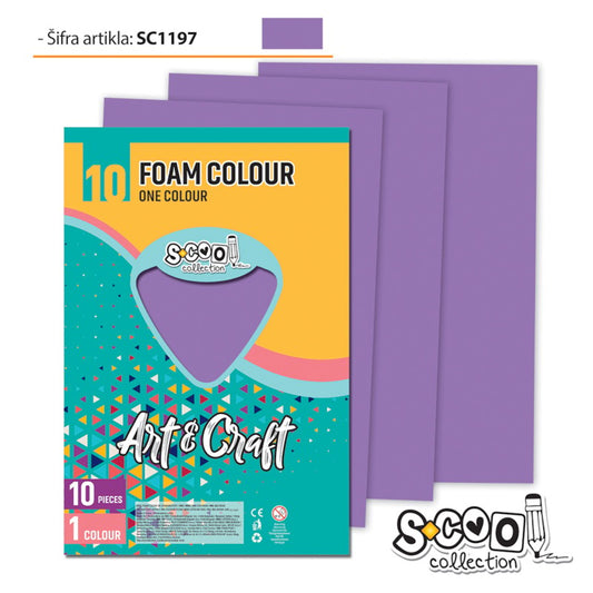 Osh Decorative Paper Violet 20X30Cm 1/10 Sc1197