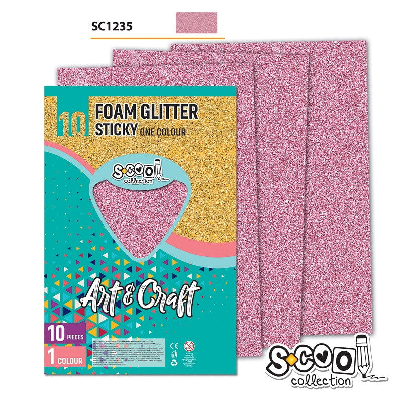 Osh Leter Dekoruese Sticky Me Xixa Roze E Lehte 20X30Cm 1/10 Sc1235