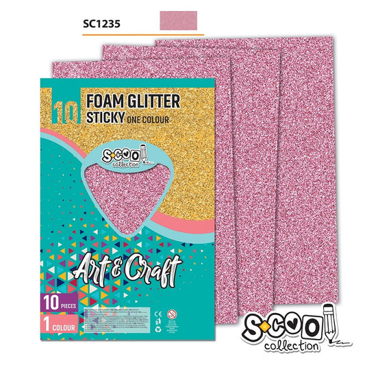 Osh Leter Dekoruese Sticky Me Xixa Roze E Lehte 20X30Cm 1/10 Sc1235