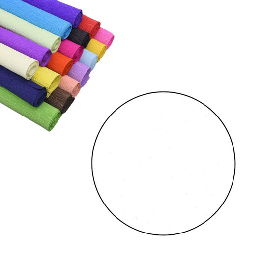 Osh White Crepe Paper 50X200Cm 1/10 Sc1238