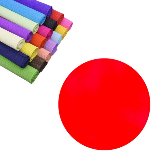 Osh Red Crepe Paper 50X200Cm 1/10 Sc1240