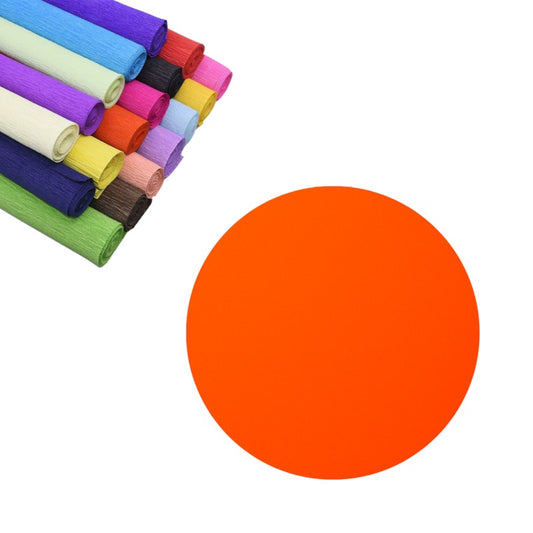 Osh Crepe Paper Orange 50X200Cm 1/10 Sc1245