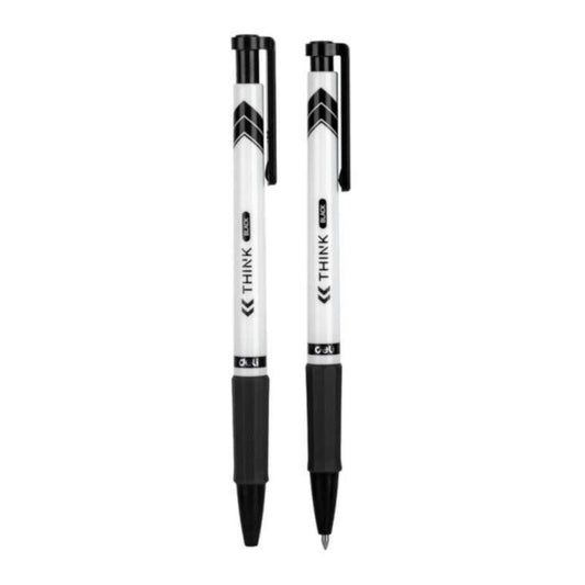 Deli Kimik Ballpoint Think Q25Bk Black 0.7 1/12