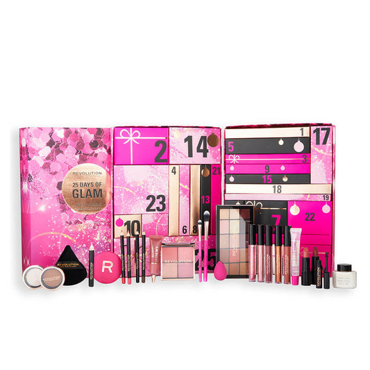 Revolution Beauty Advent Calendar 2023 - 25 Days of Glam