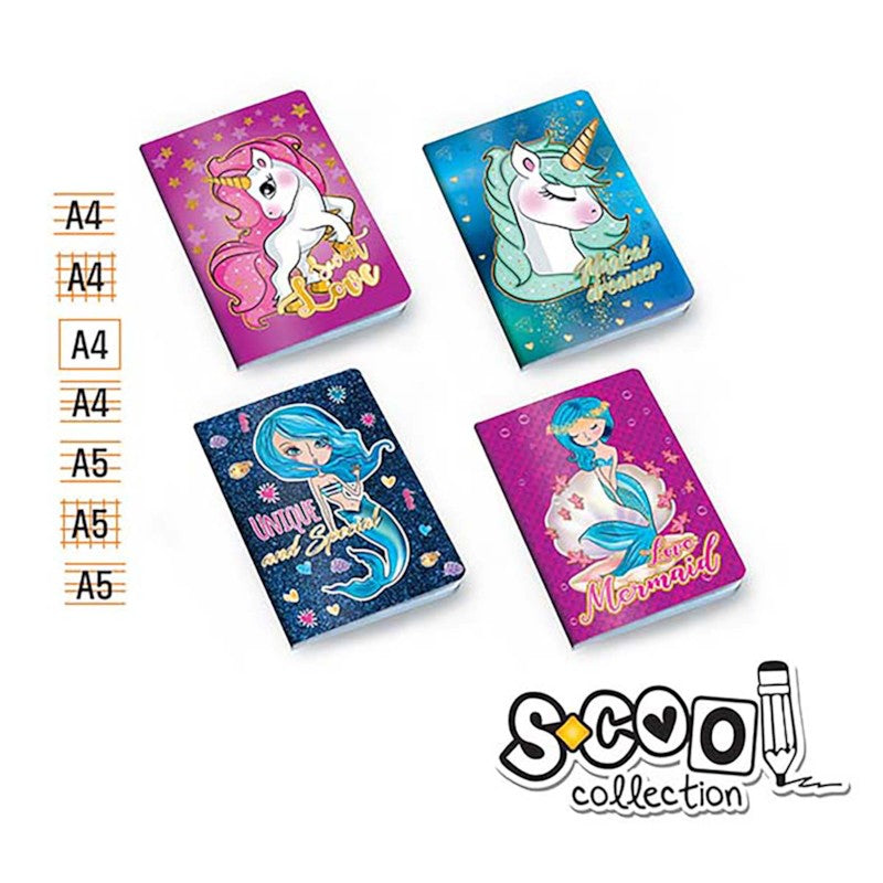 Osh Notebook A5 Lat 52Fl Unique Sc1118*