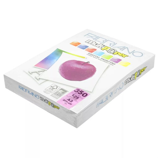Fabriano Multi 350Gr A3+ Bianco 125F