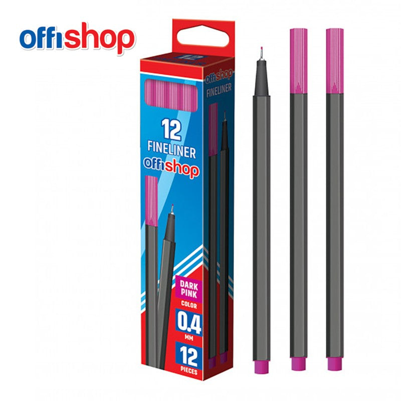 Osh Kimik Fineliner Purple 0.4Mm 1/12 Of505