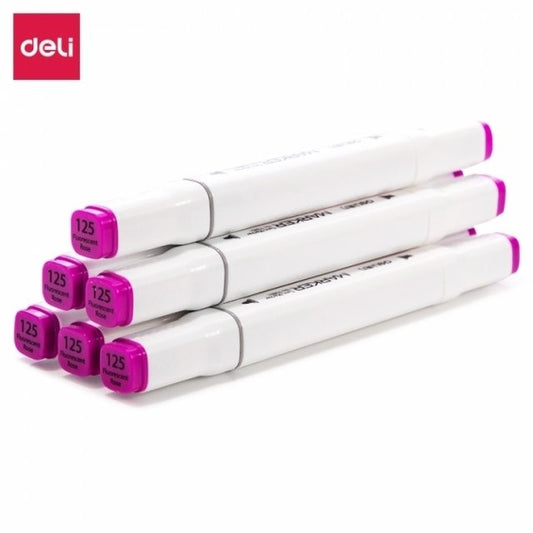 Deli Sketch Marker Me Cope Fluorescent Rose 125
