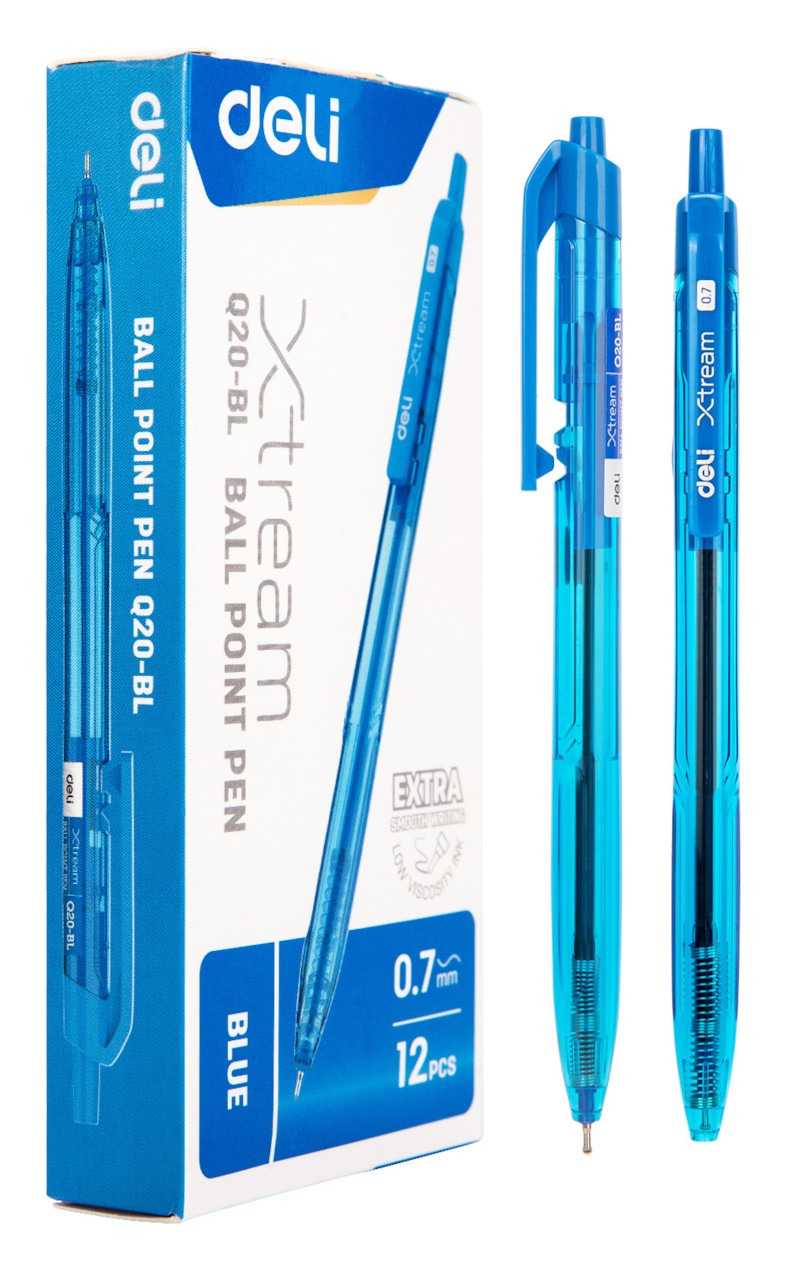 Deli Kimik Ballpoint Q20-Bl 0.7 1/12