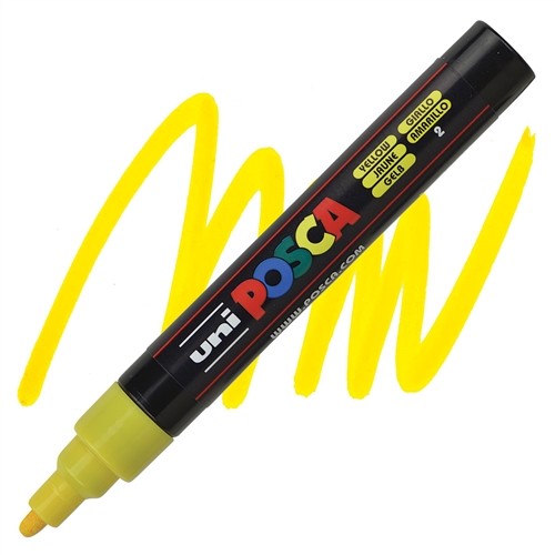 Uni-Marker Pc-5M Posca Yellow
