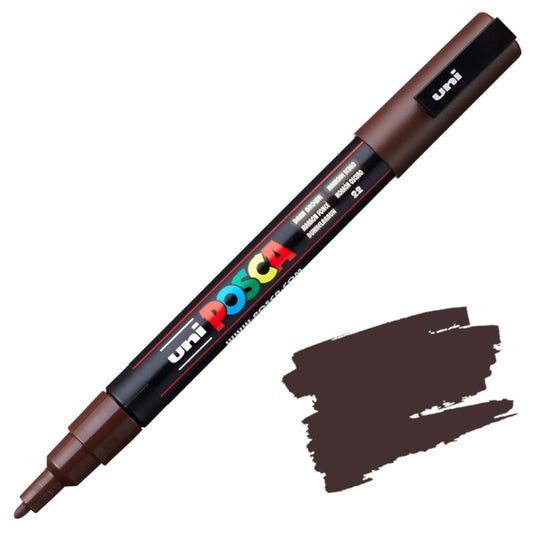 Uni-Marker Pc-3M Posca Dark Brown