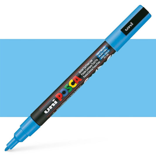 Uni-Marker Pc-3M Posca Blue