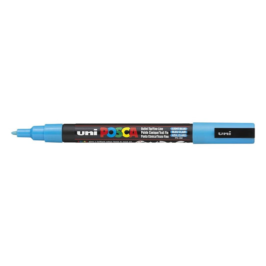 Uni-Marker Pc-3M Posca Light Blue